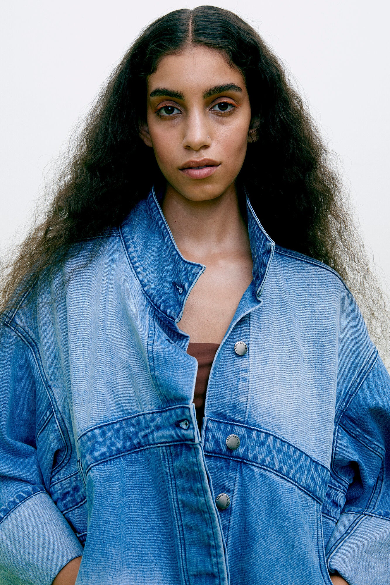 Donela denimjakke - Light Washed Denim
