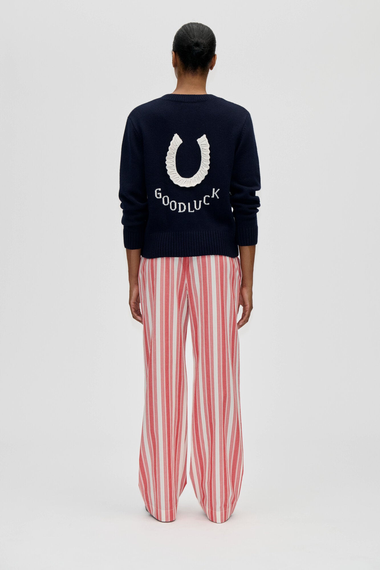 2487 Gathered Boxer bukser - Scarlet Trot