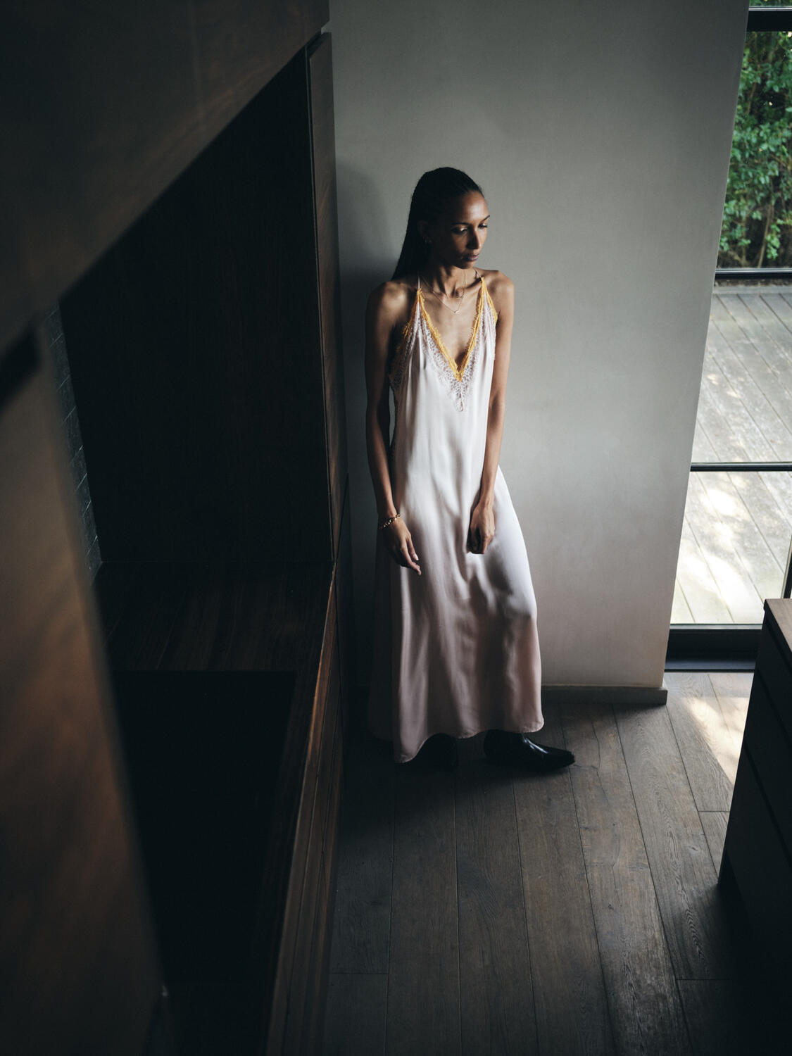 Chefirra kjole - Light Rose