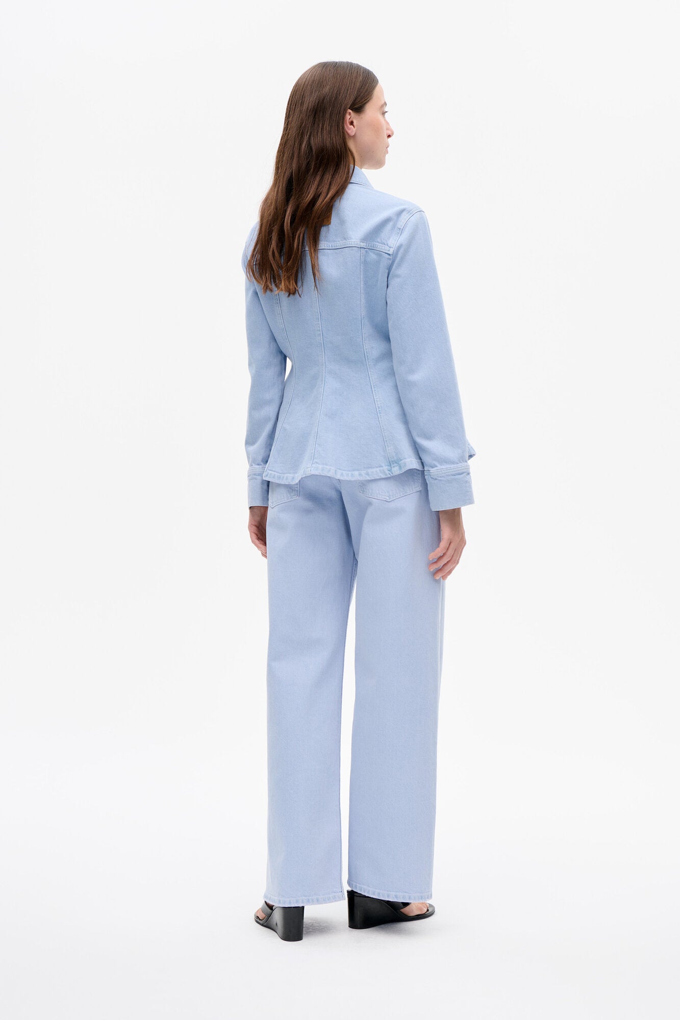 Bilan denimjakke - Light Denim Rinse
