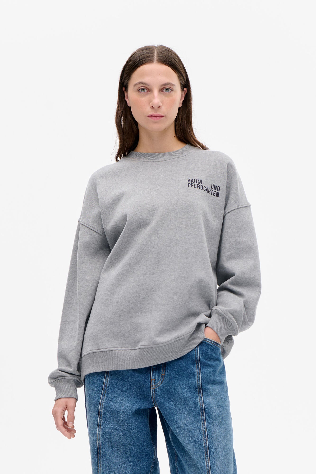 Julle sweatshirt - Grey Melange