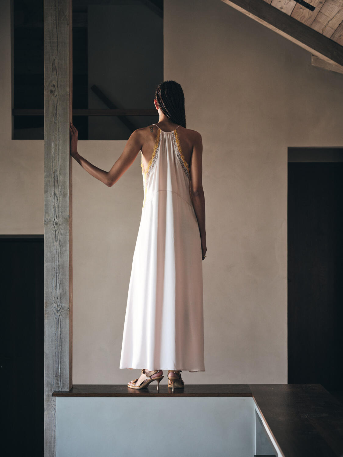 Chefirra kjole - Light Rose