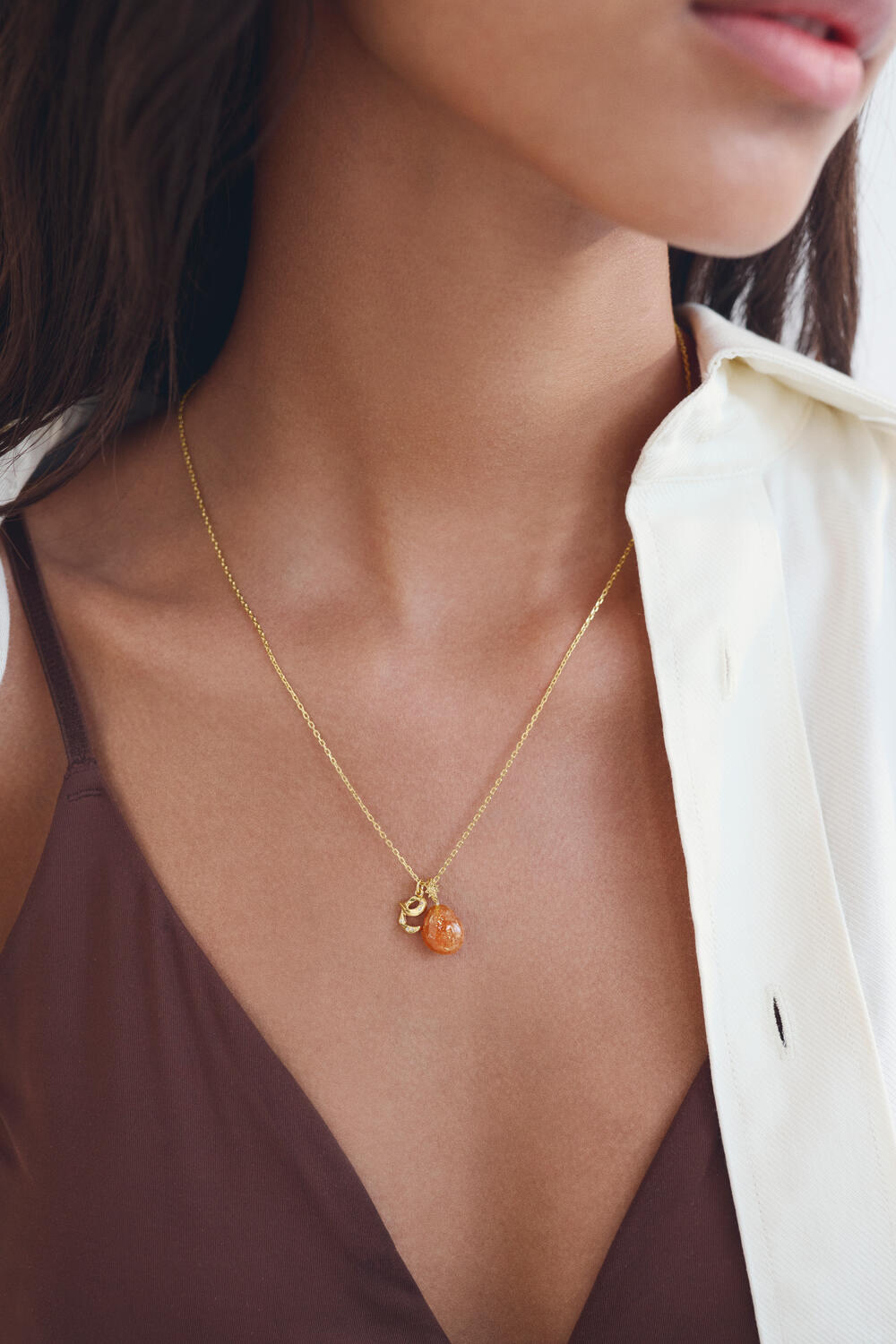 Soul Chain halskæde - forgyldt