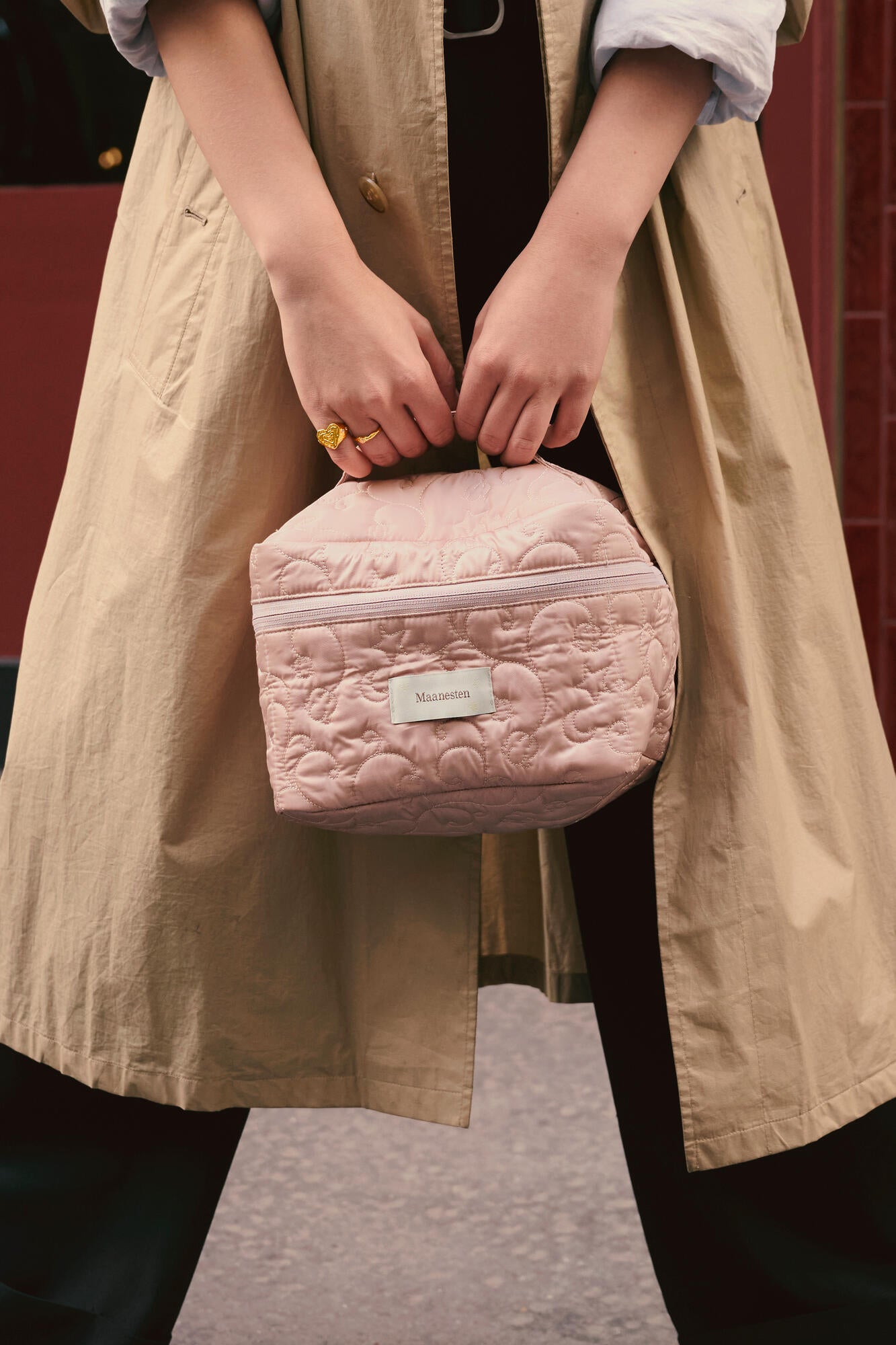 Sanda makeup taske – Blush