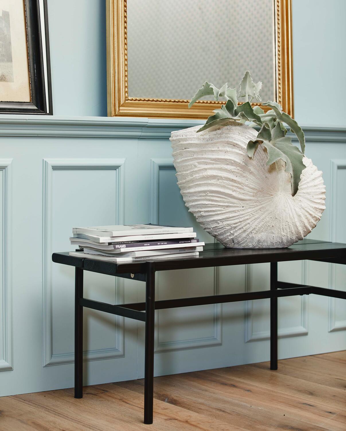 Ketoy shell vase - creme