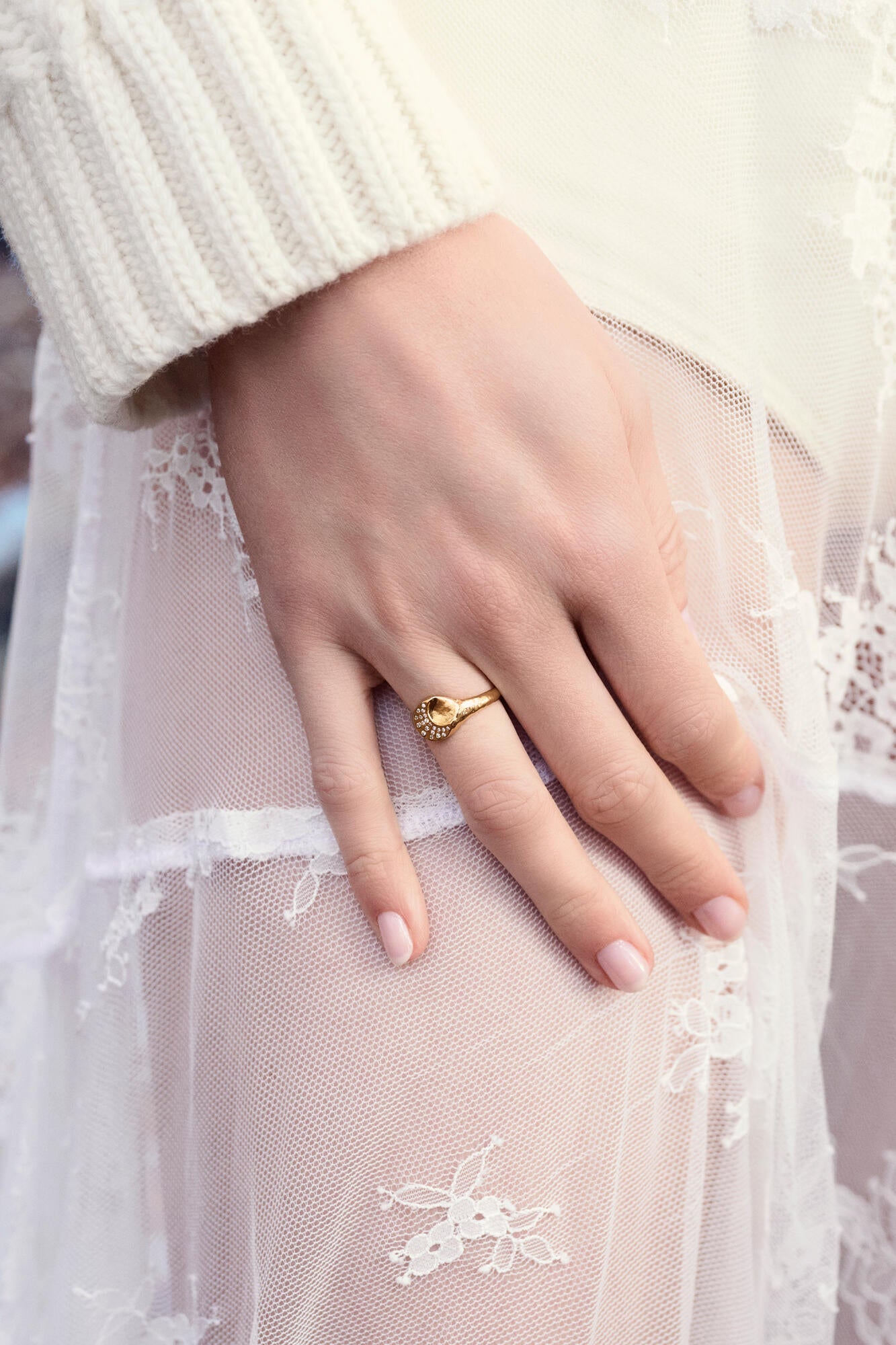 Madison ring - forgyldt