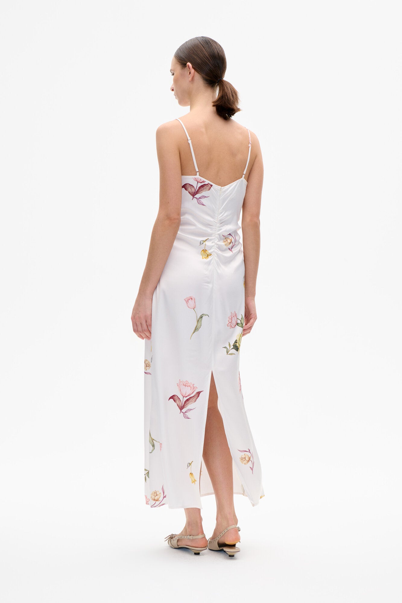Atalia kjole - Coconut Cream Tulips