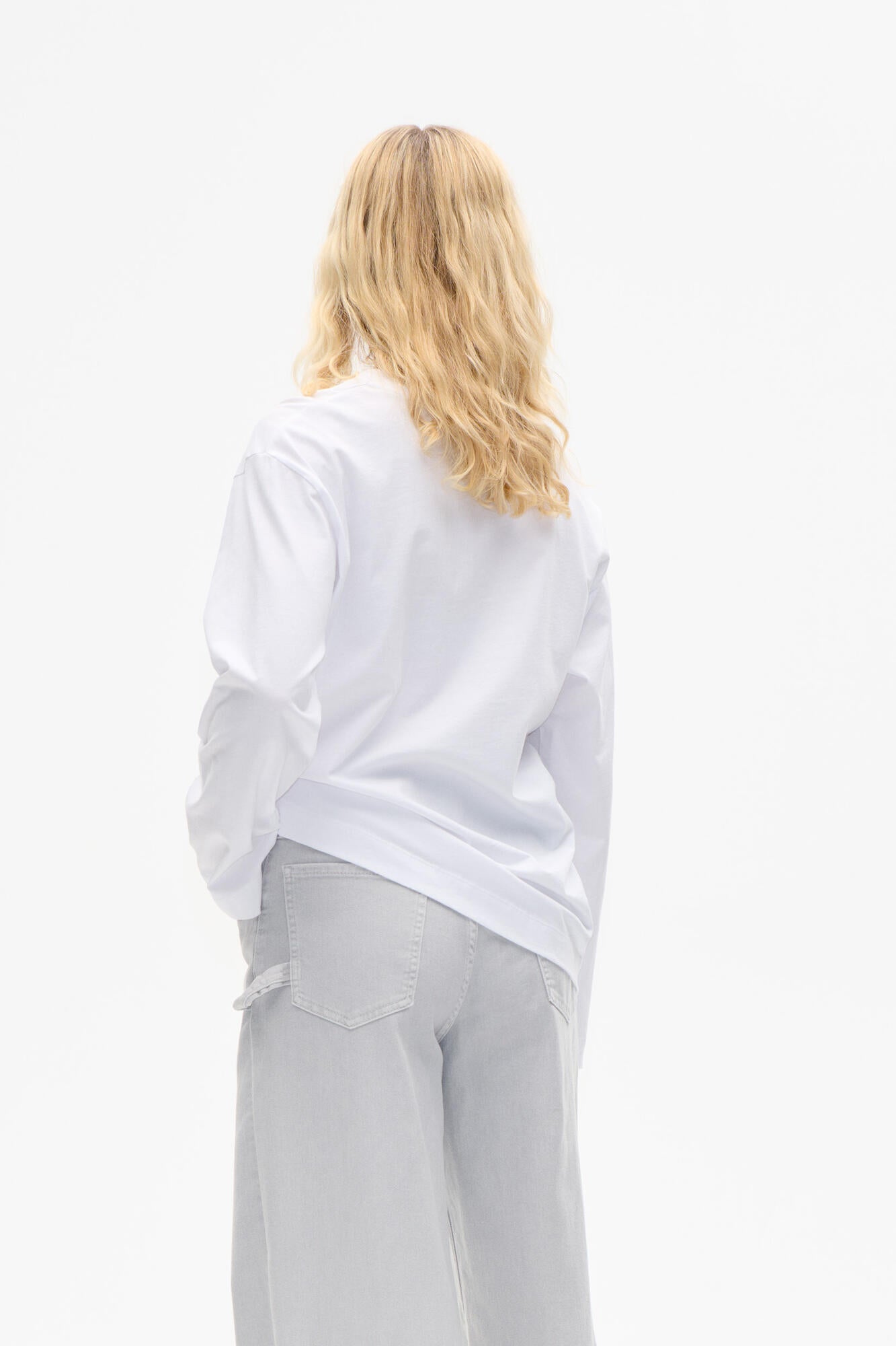 Jeevona langærmet t-shirt - Baum Falling Flowers