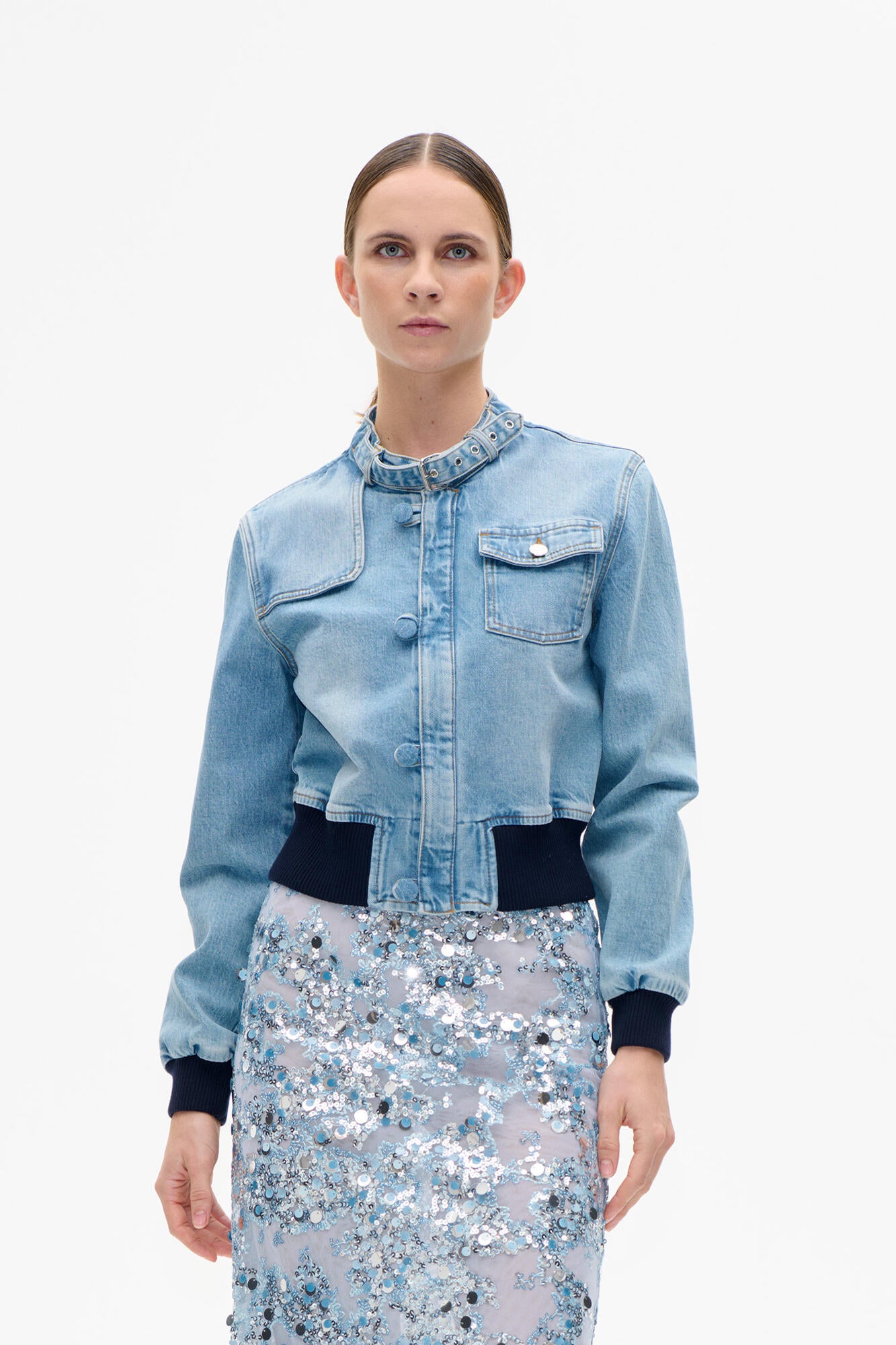 Berna denimjakke - Forever Blue Denim