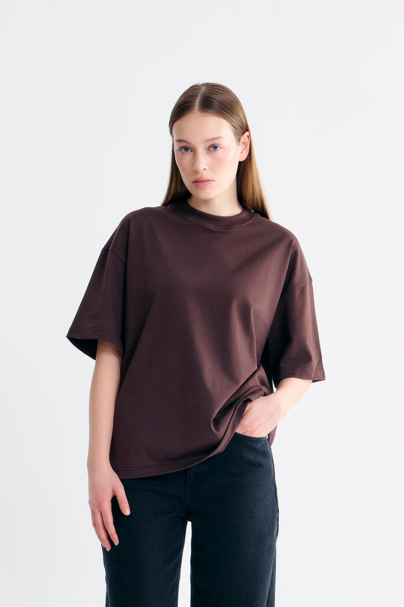 Aria t-shirt - 719 Chestnut