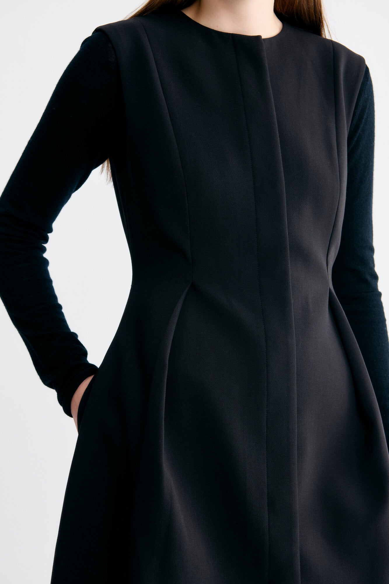 Jaqueline kjole - 999 Black