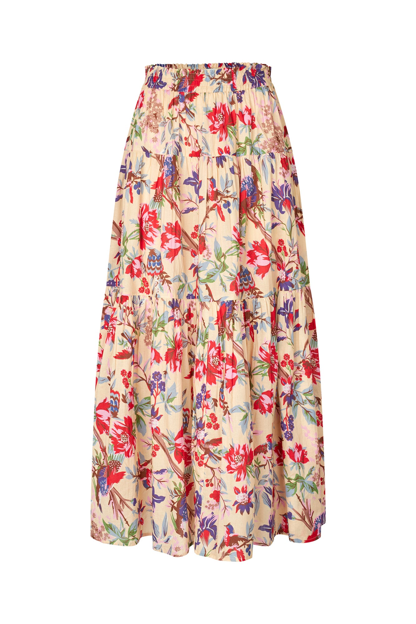 Sunset Maxi nederdel - Flower print