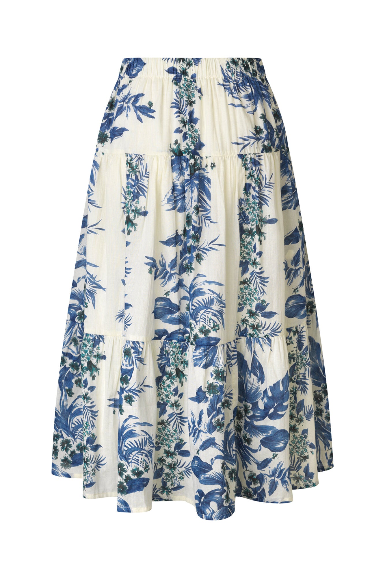 Morning Midi nederdel - blå