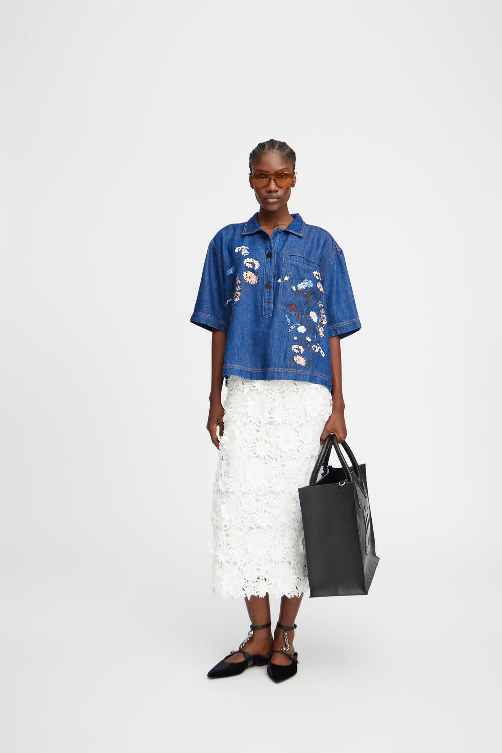 Phor denimskjorte - blå