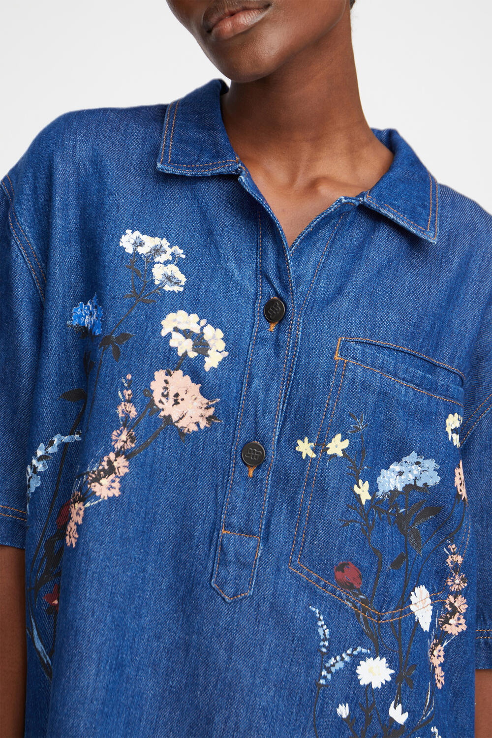 Phor denimskjorte - blå
