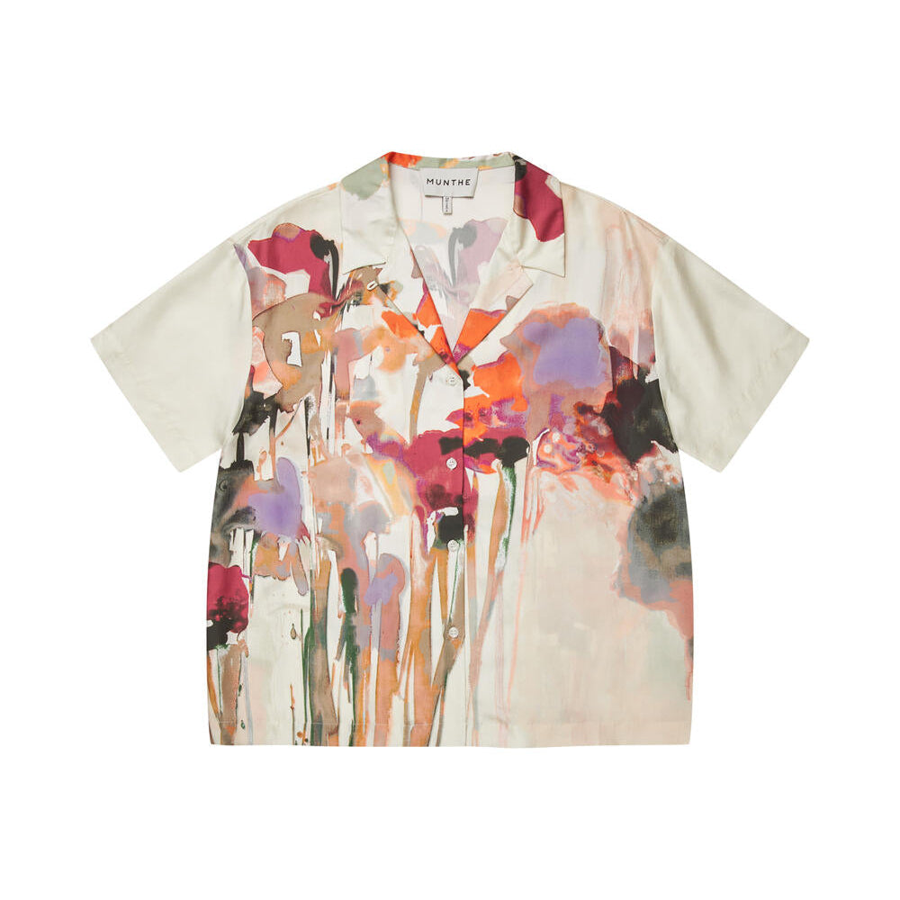 Piane silkeskjorte - sand