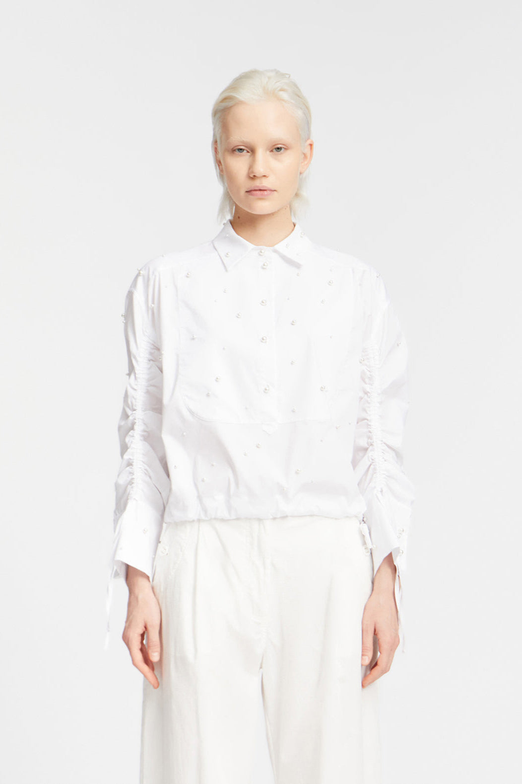 Phebe skjorte - hvid