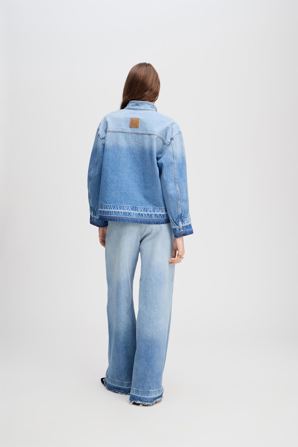 Luxa denimbluse - Light Blue