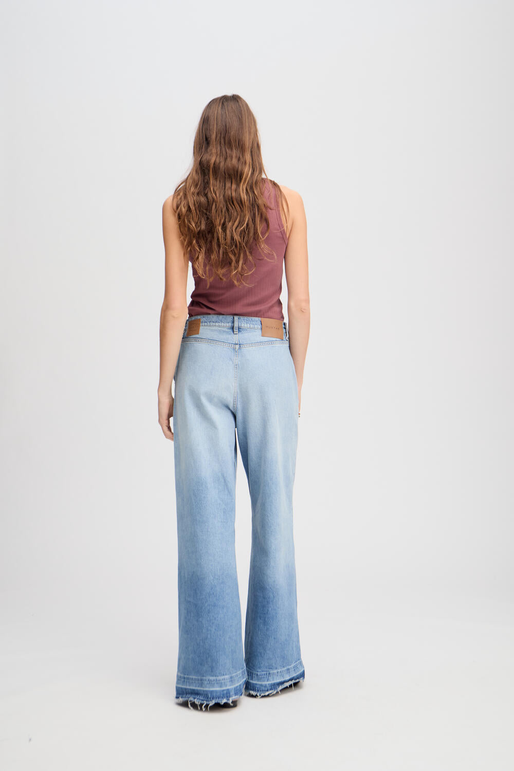 Lecube wide leg jeans - Light Blue
