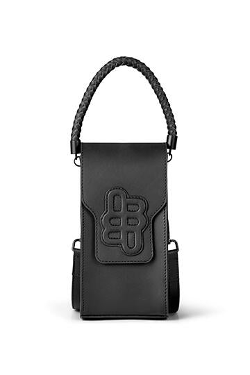 Lavilla lædertaske  - sort