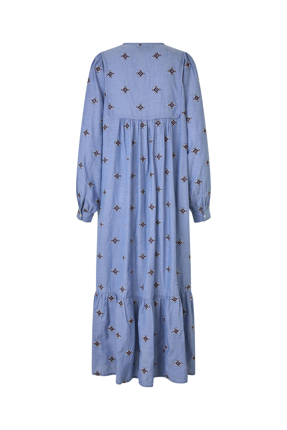 Latour lang kjole - Light Blue