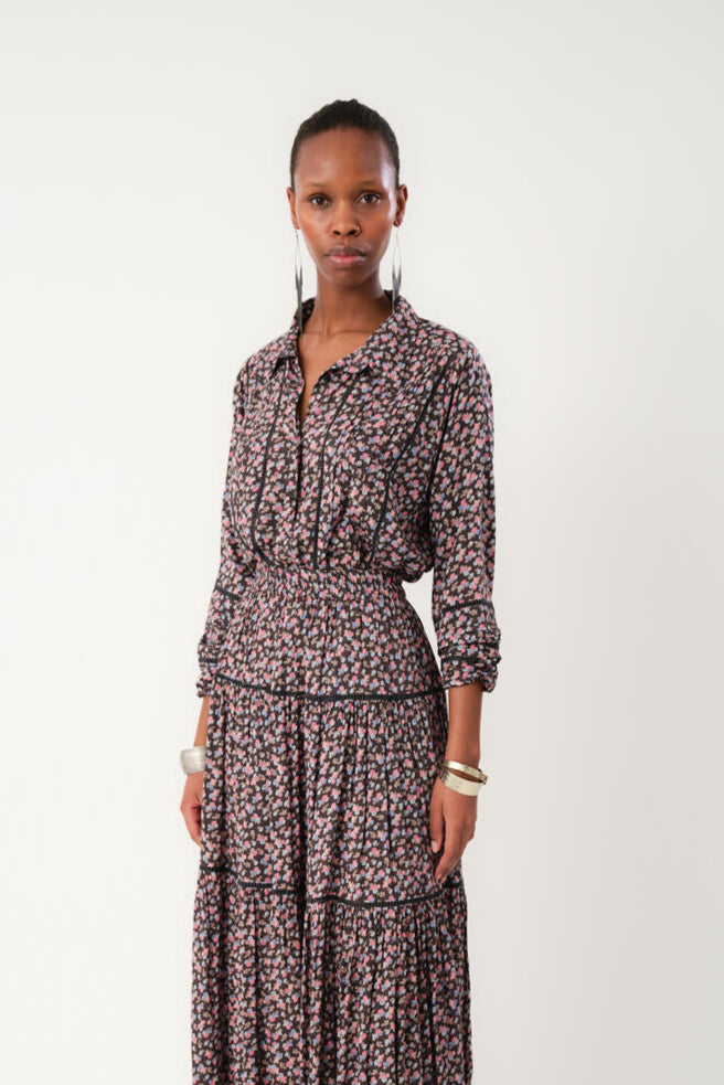 Lari skjorte - Washed Black