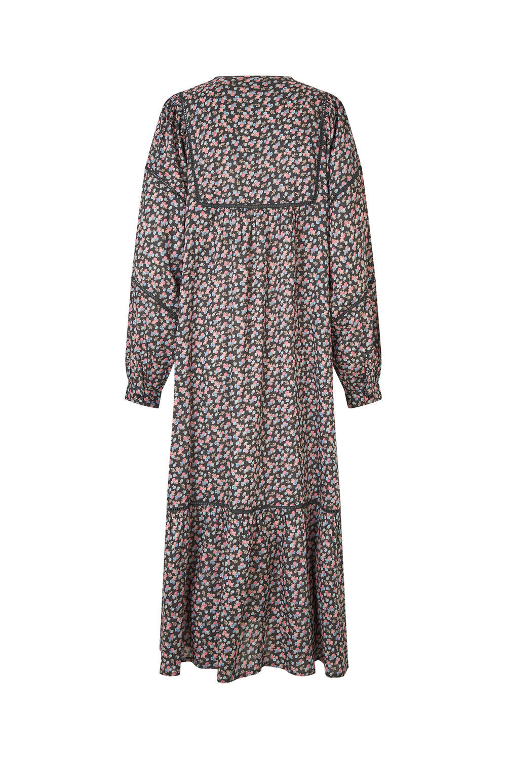 Latour lang kjole - Washed Black