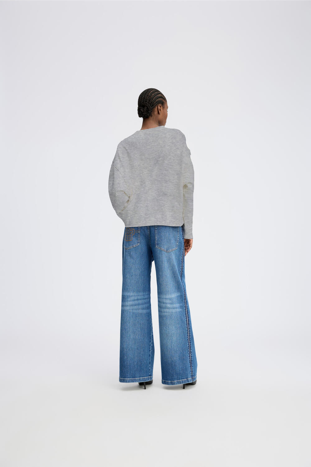 Rarsnima sweatshirt - lysegrå