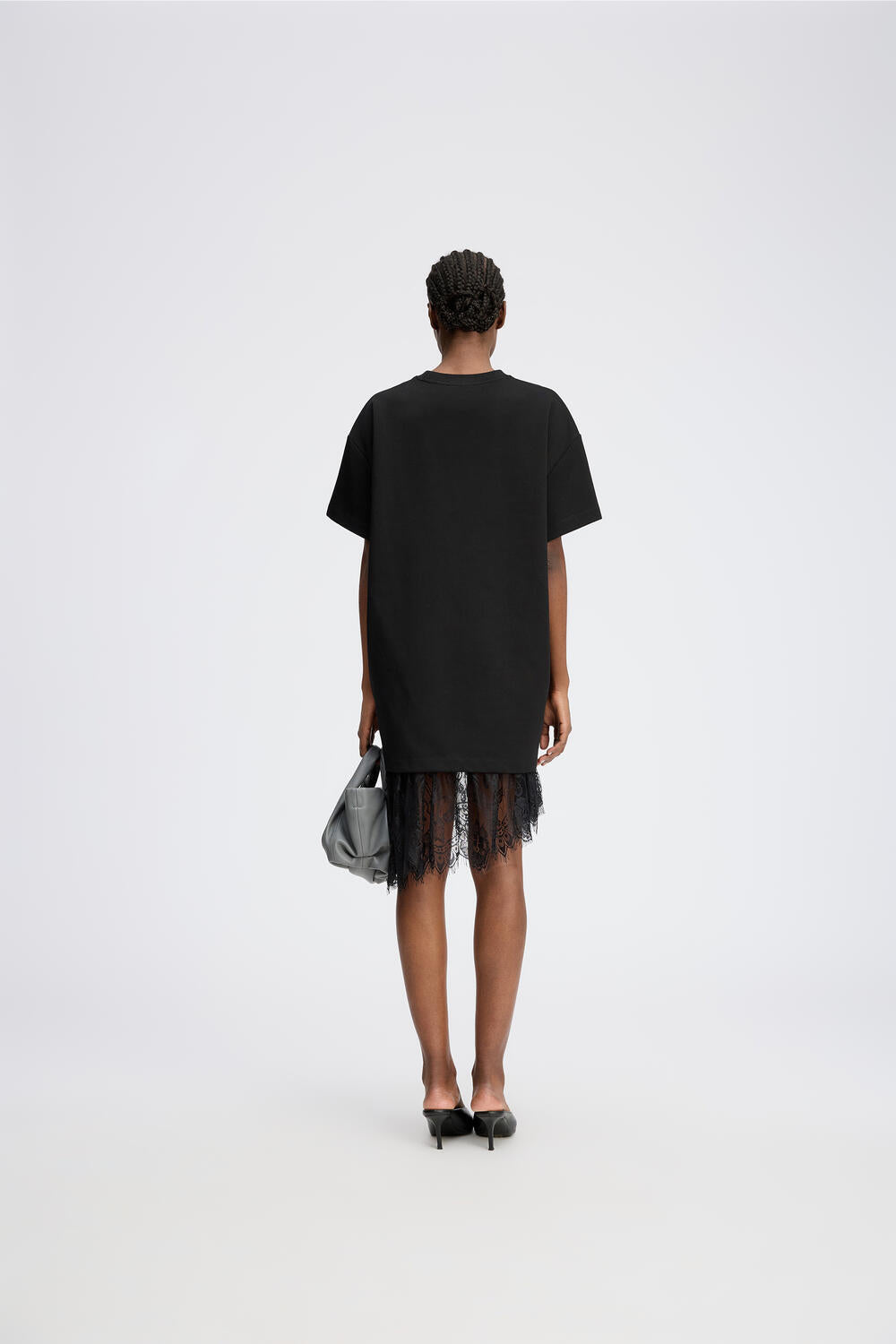 Rosie t-shirt kjole - sort