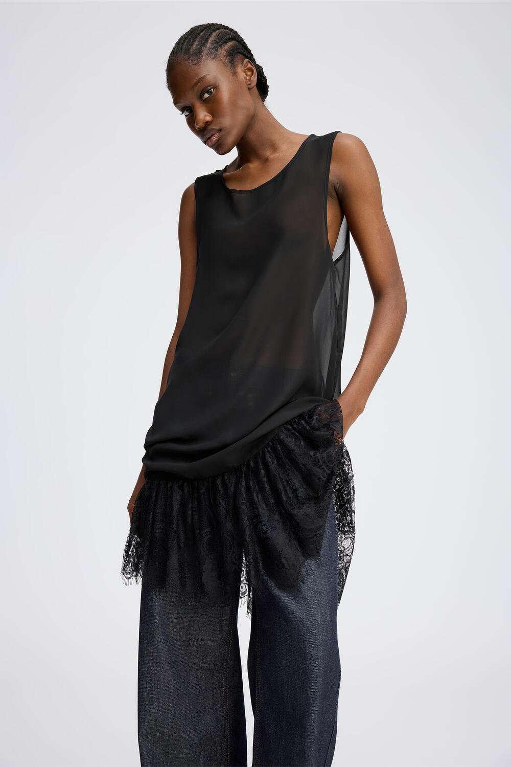 Rosie t-shirt kjole - sort