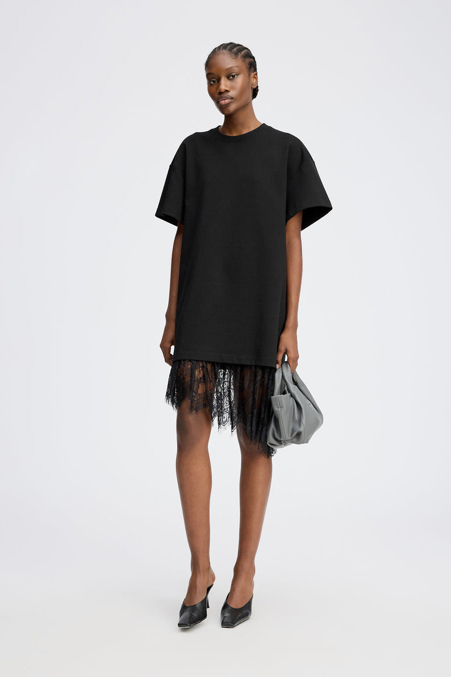 Rosie t-shirt kjole - sort