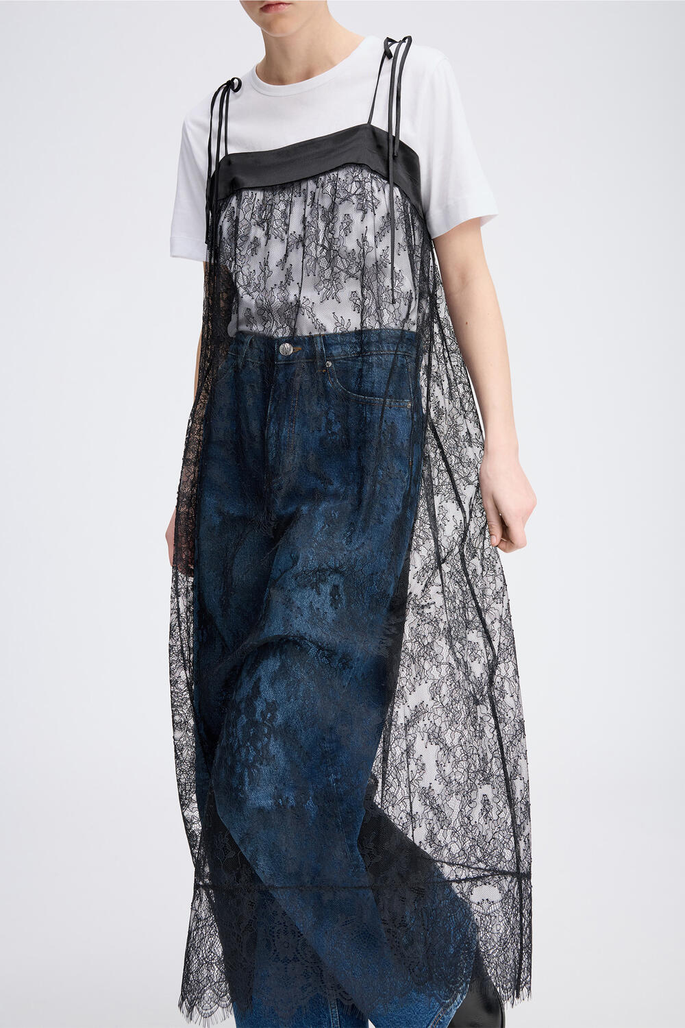 Rocco blondekjole - sort