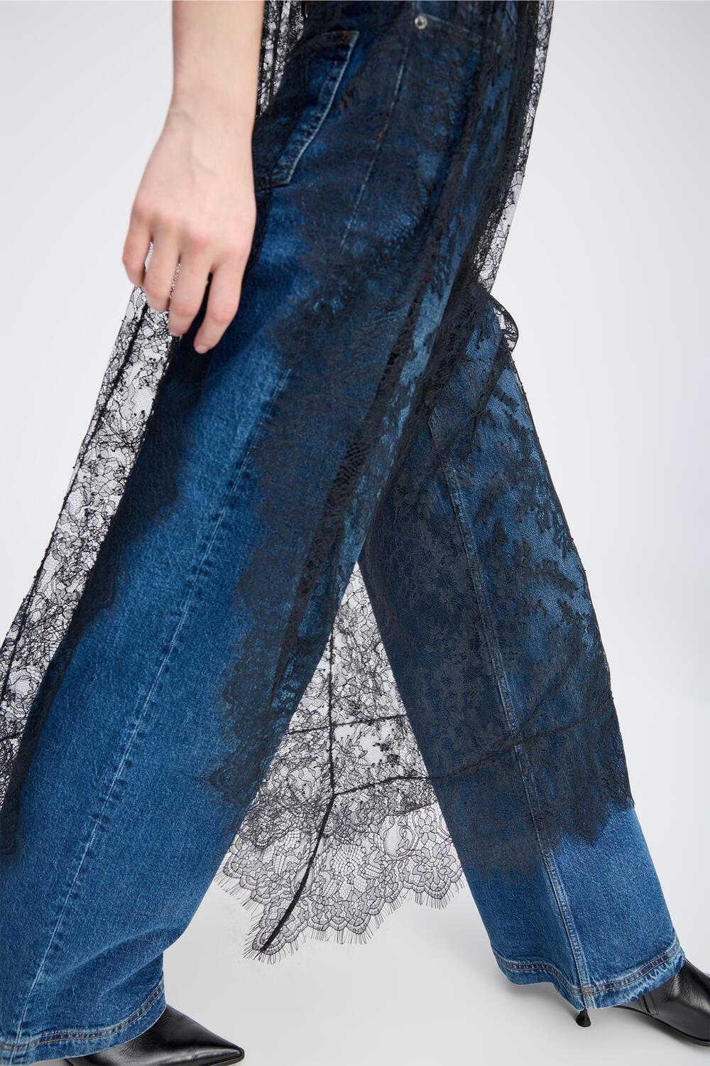 Rocco blondekjole - sort