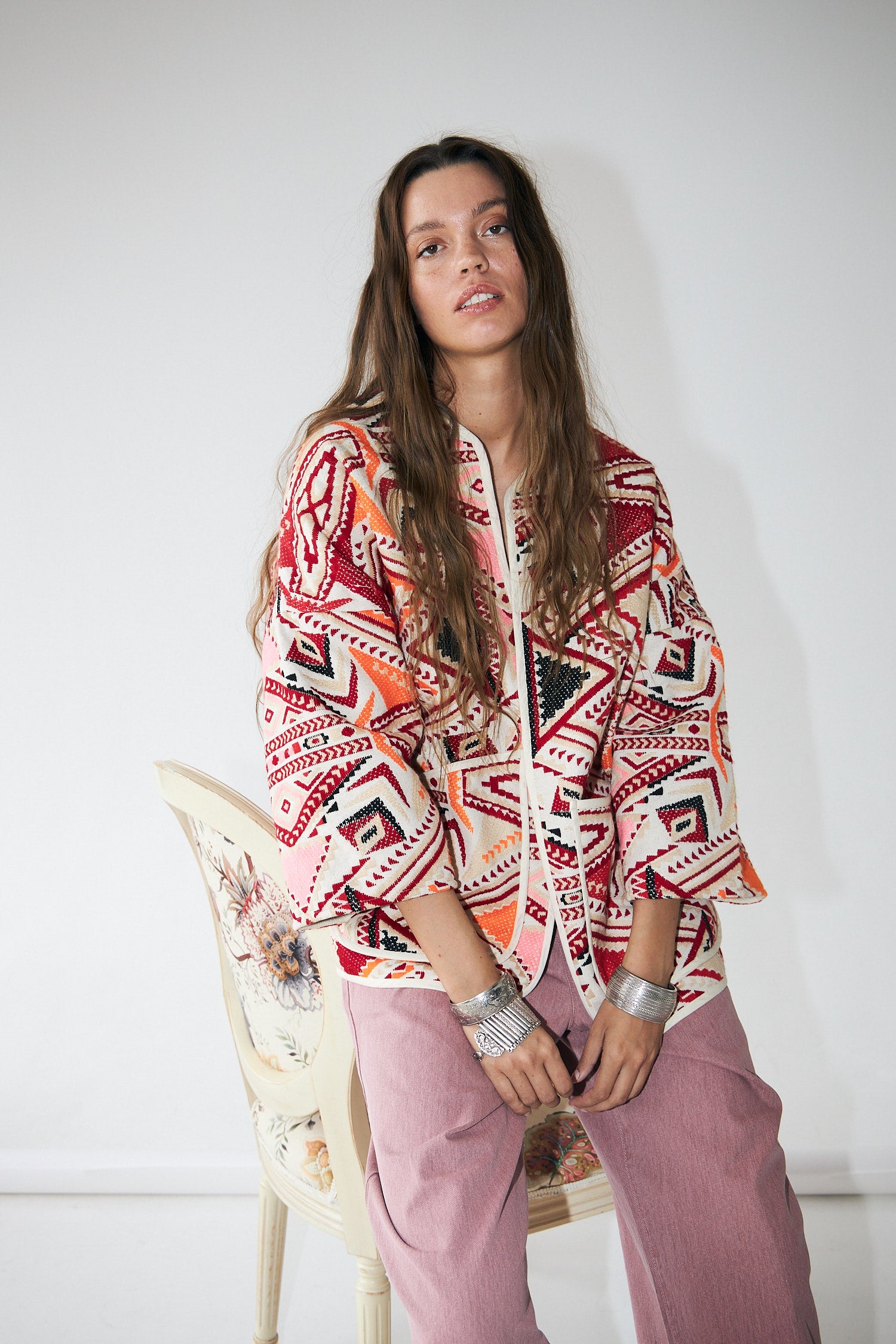 Lulull jakke - Red Multi