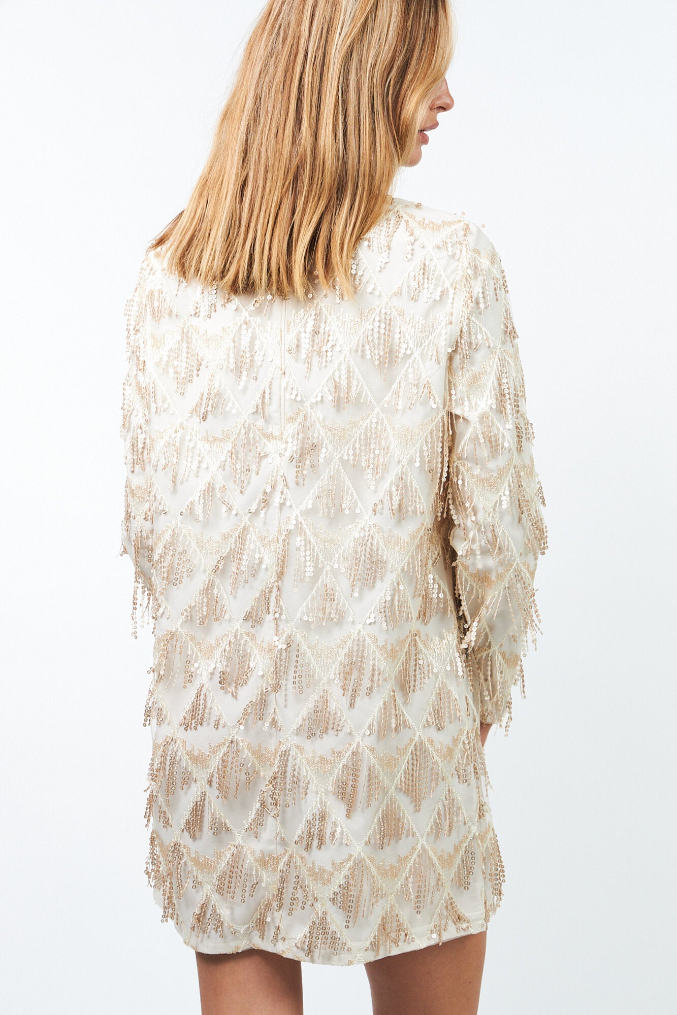 Solga kjole - Champagne