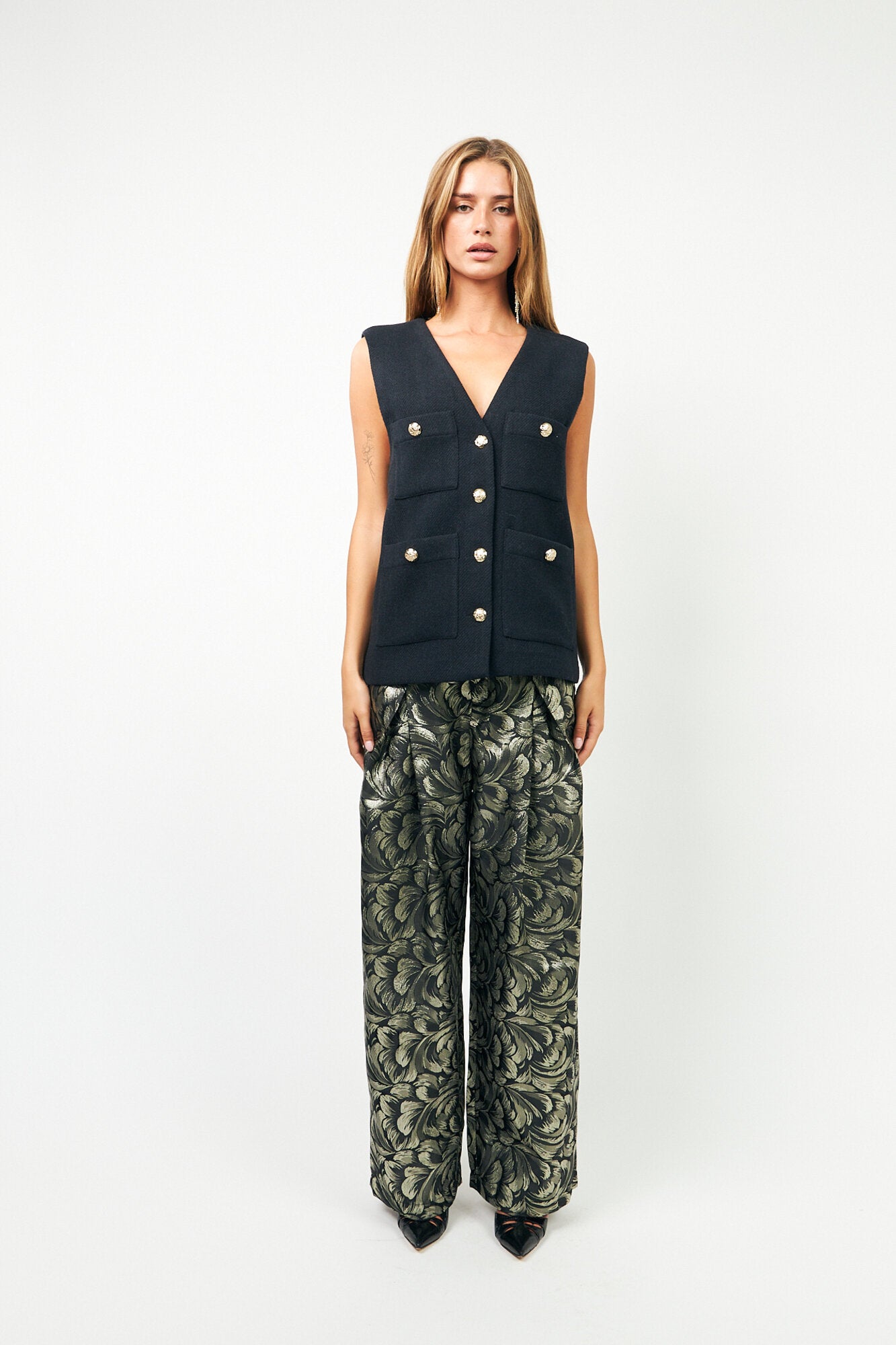 Edel vest - Dark Navy