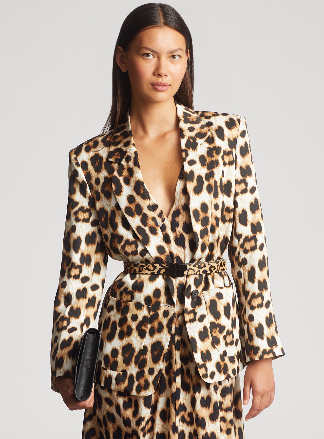 Ukini læderbælte - Mocca