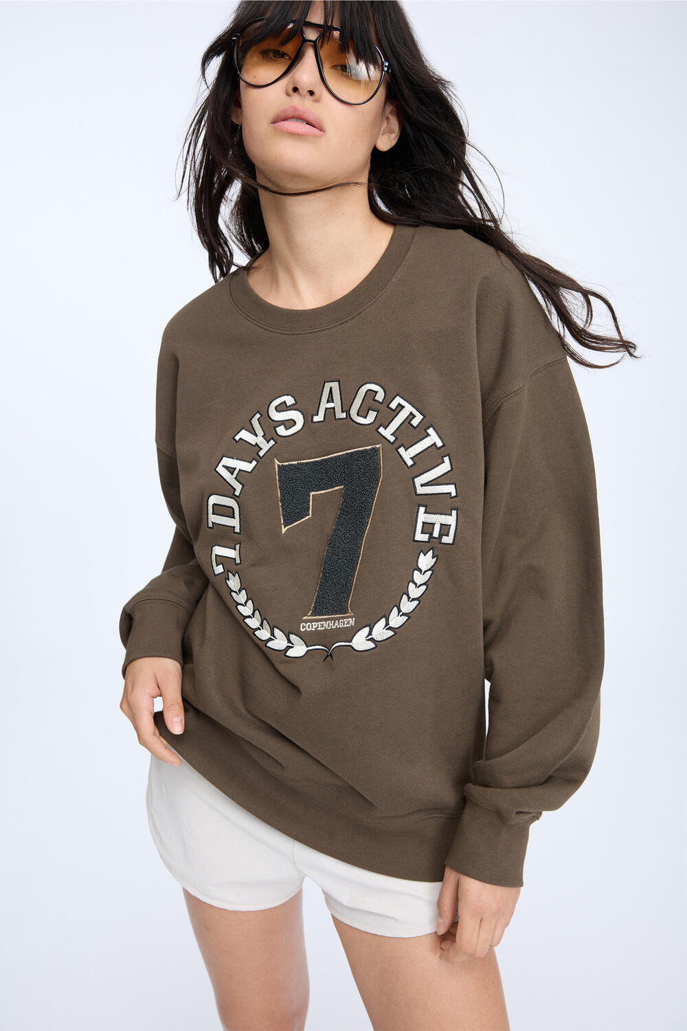 Crewneck sweatshirt - Mocca