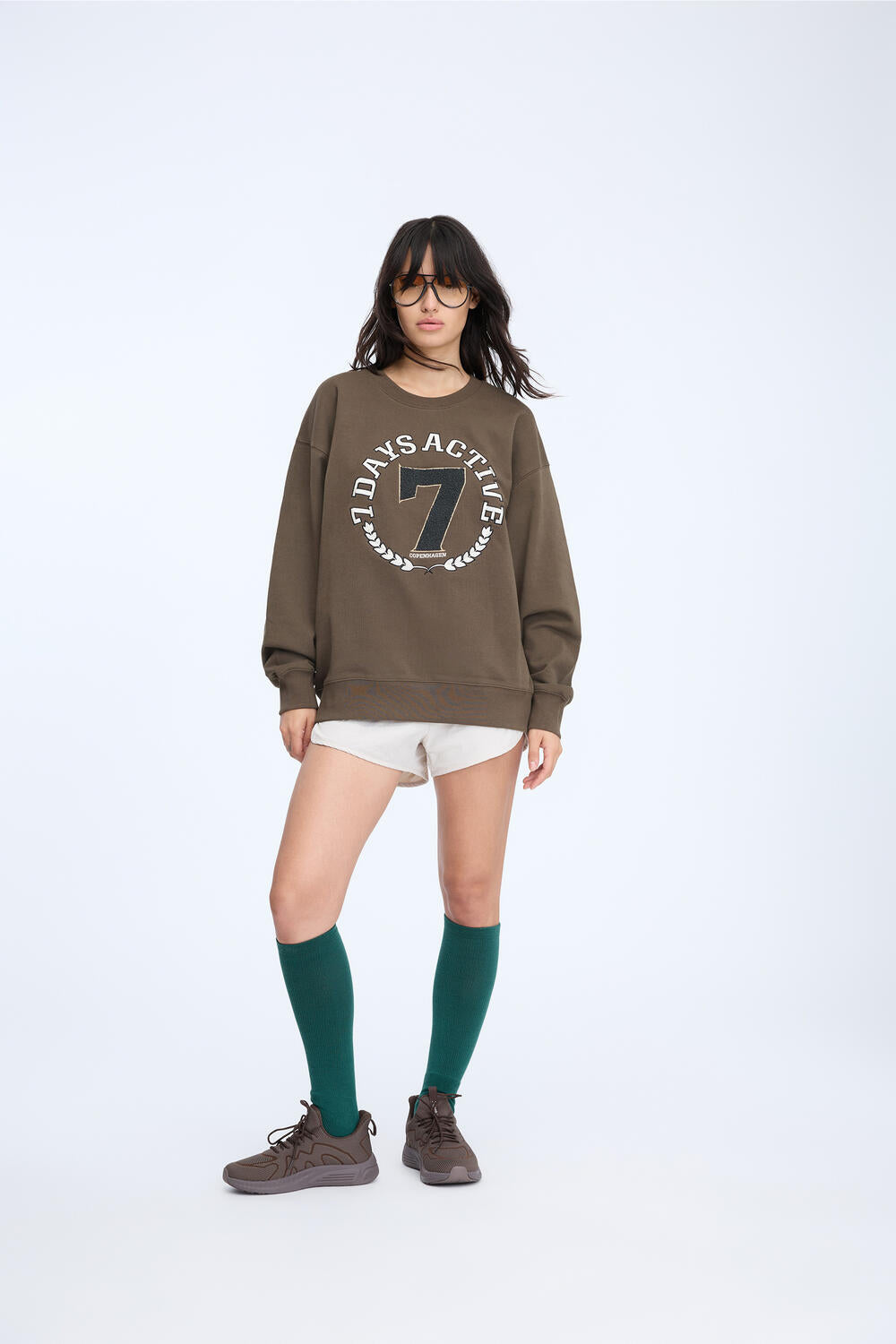 Crewneck sweatshirt - Mocca