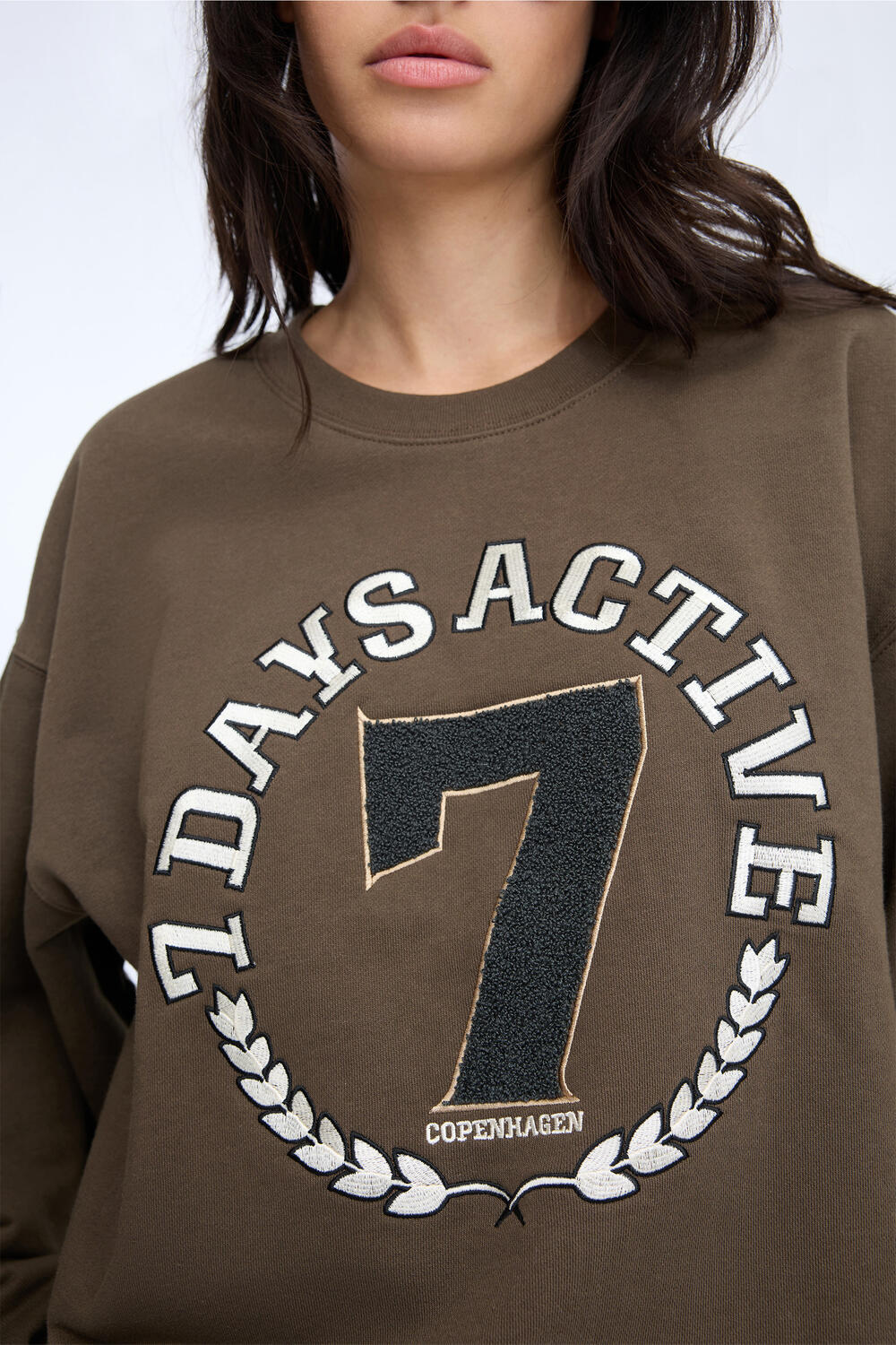 Crewneck sweatshirt - Mocca
