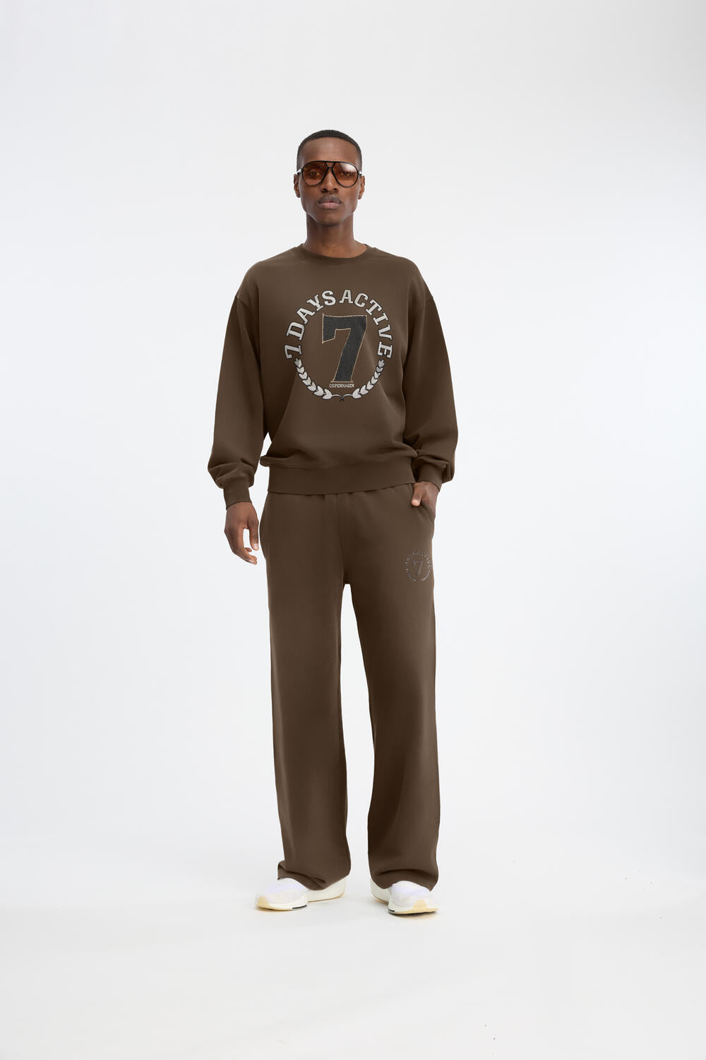 Crewneck sweatshirt - Mocca