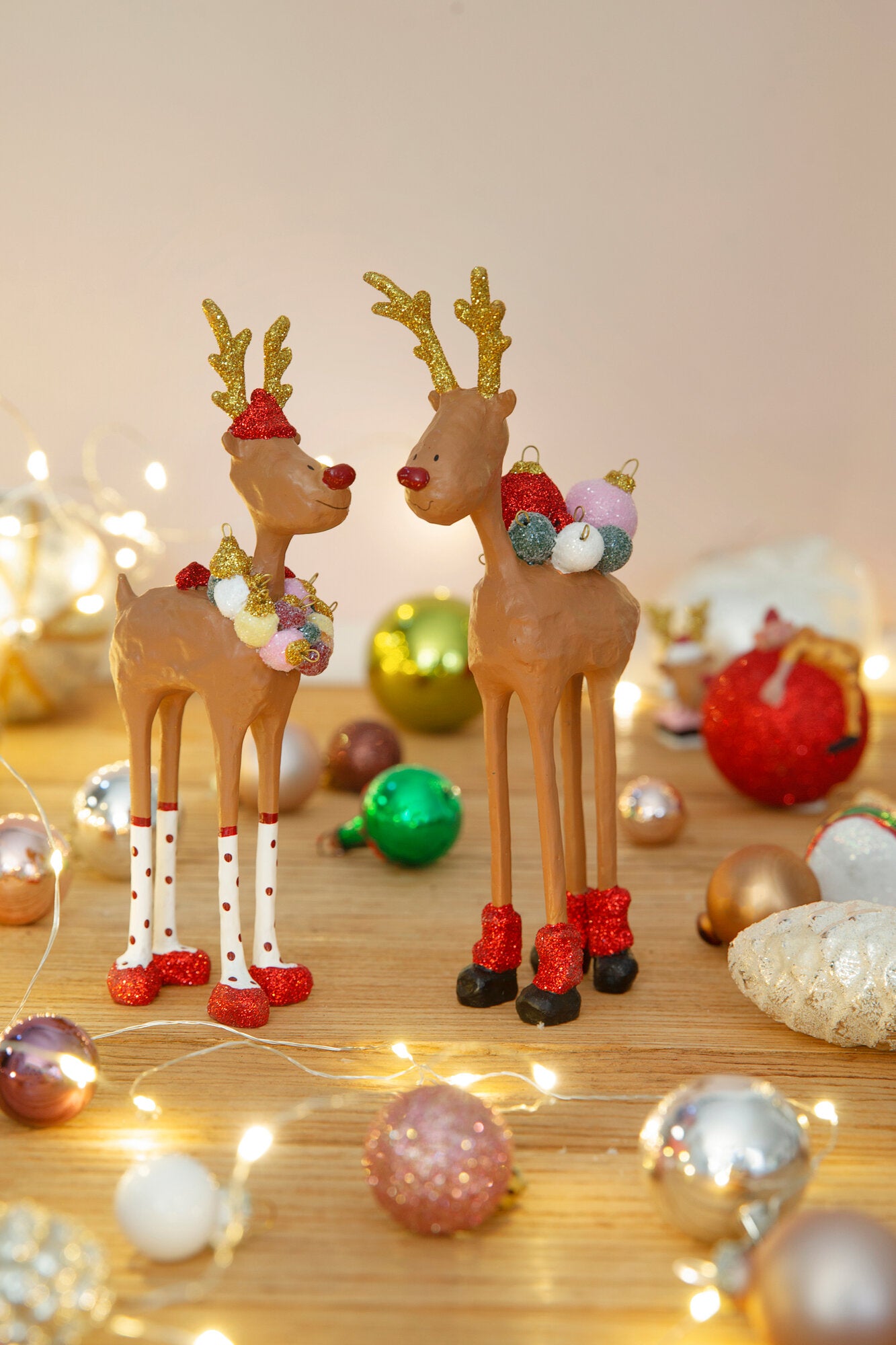 Hr. & Fru Rudolf 2022 - H17 cm.