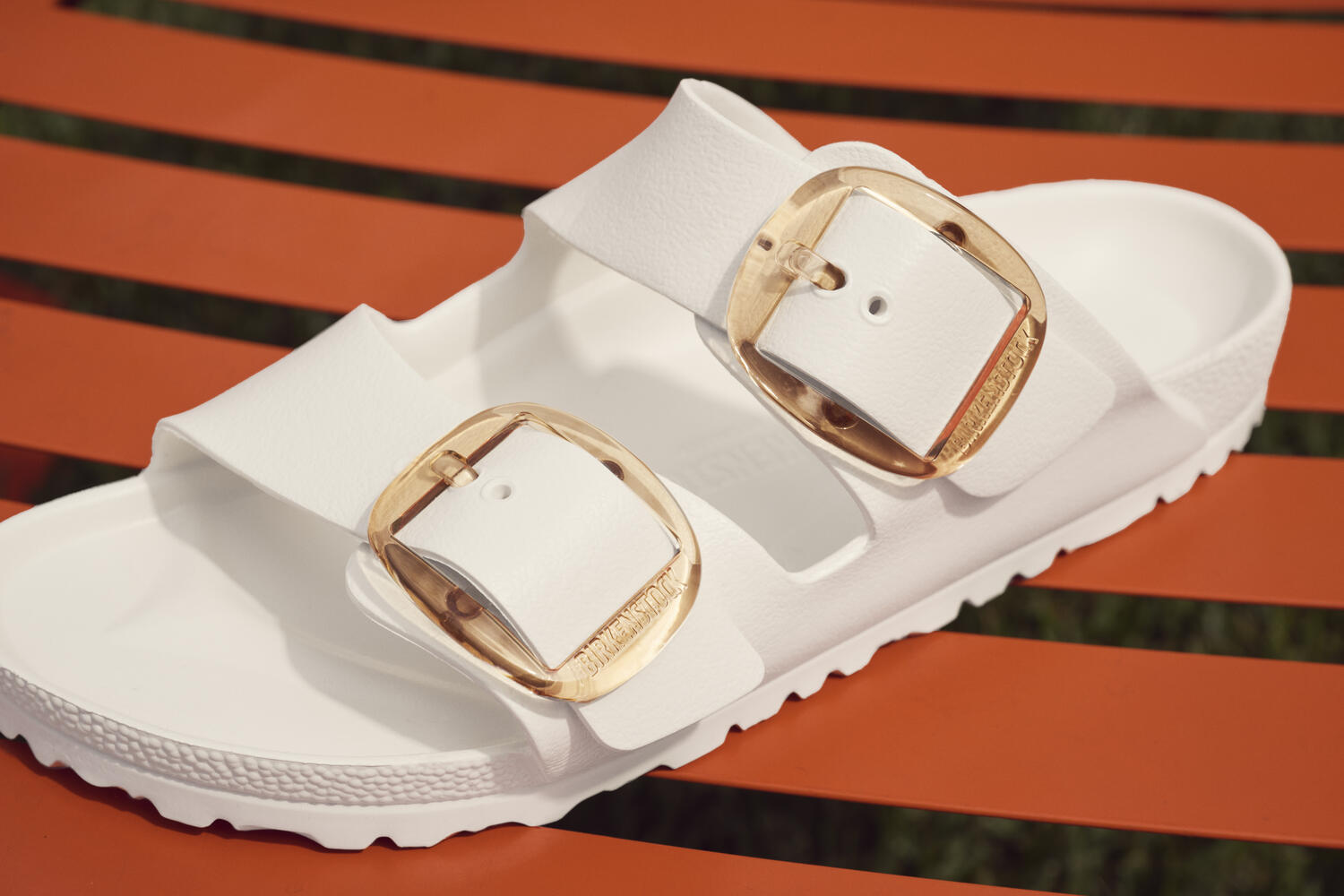 Arizona Big Buckle EVA sandaler - Eggshell