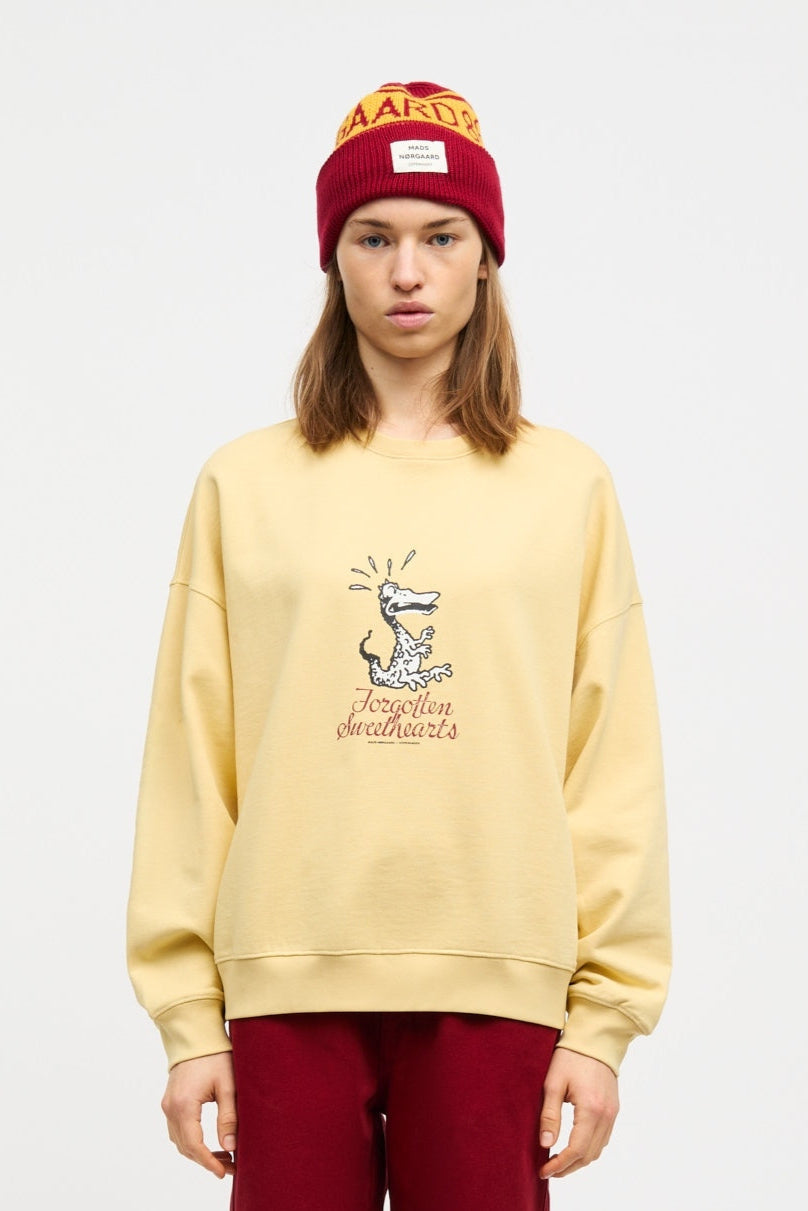 Compact Cotton Atli sweatshirt - Straw