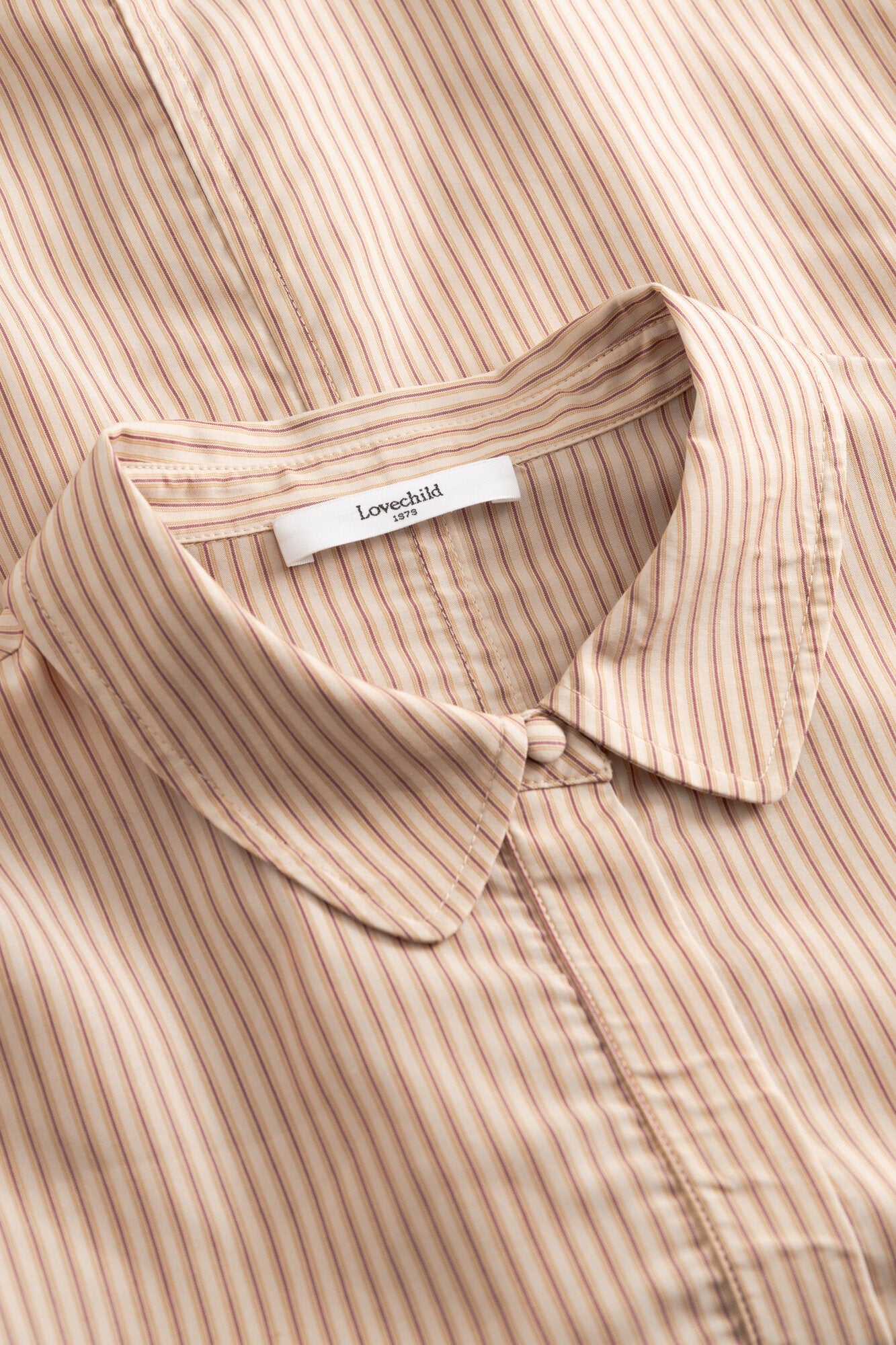 Martha skjorte - 191 Multi Rose Stripe