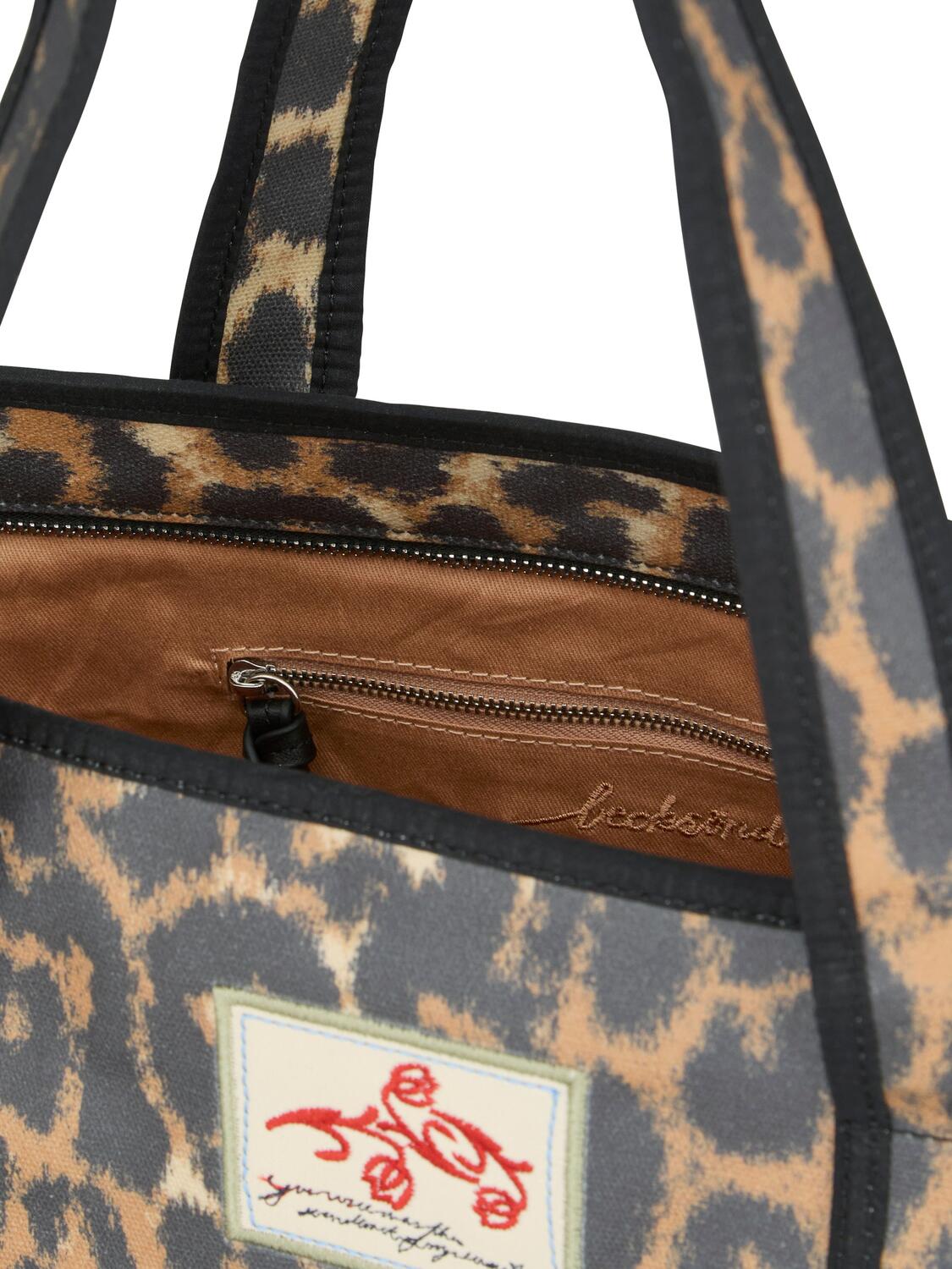Leopa Coated Aubrey shopper - sort