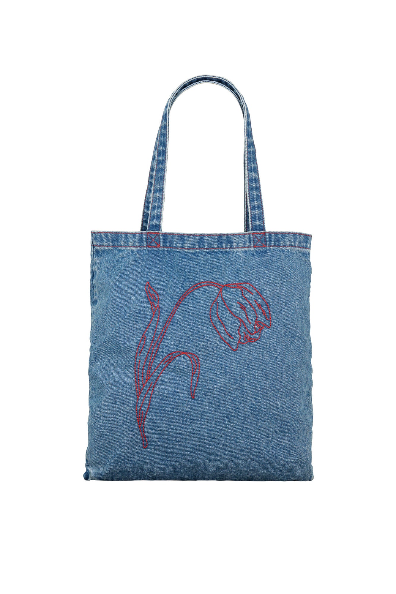 Tulipa Denima tote bag - Denim