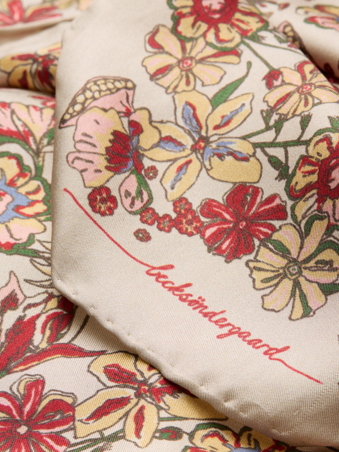 Floralia Sia silketørklæde - Multi Col.