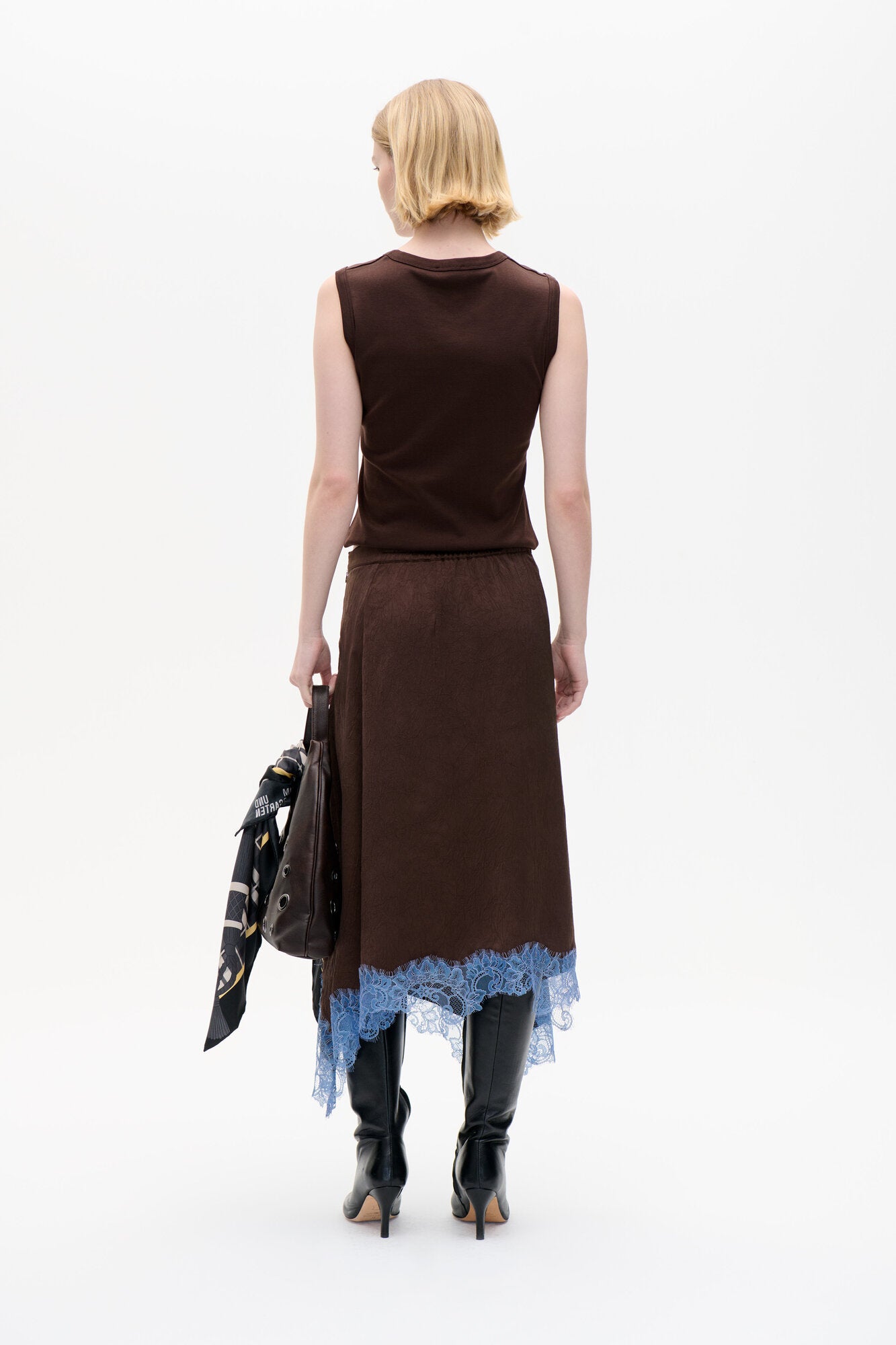 Sophie nederdel - Coffee Bean Brown