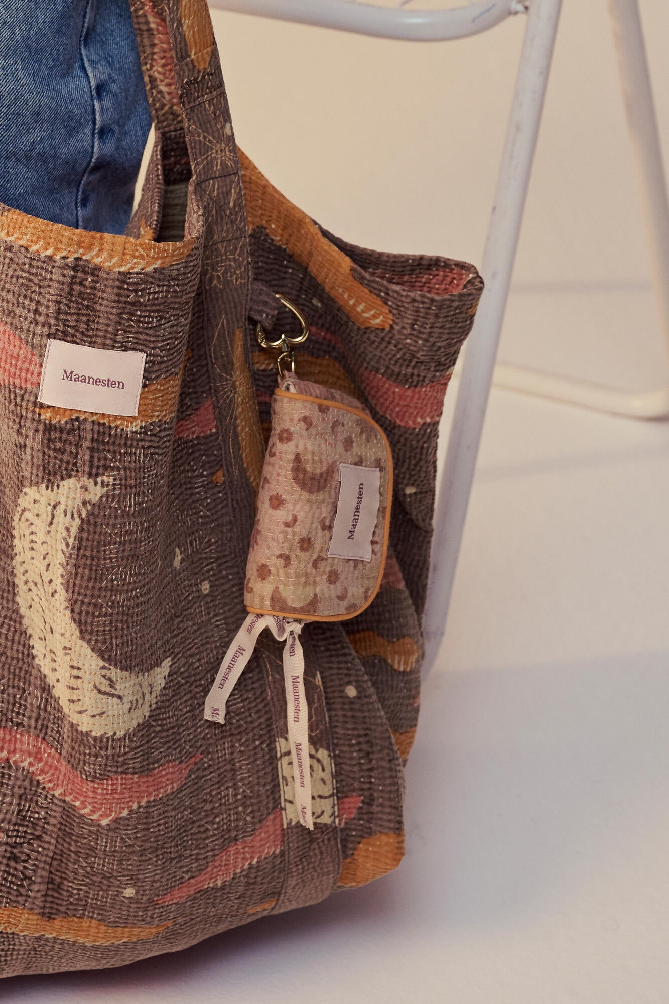 Zain Keychain taske - Peach